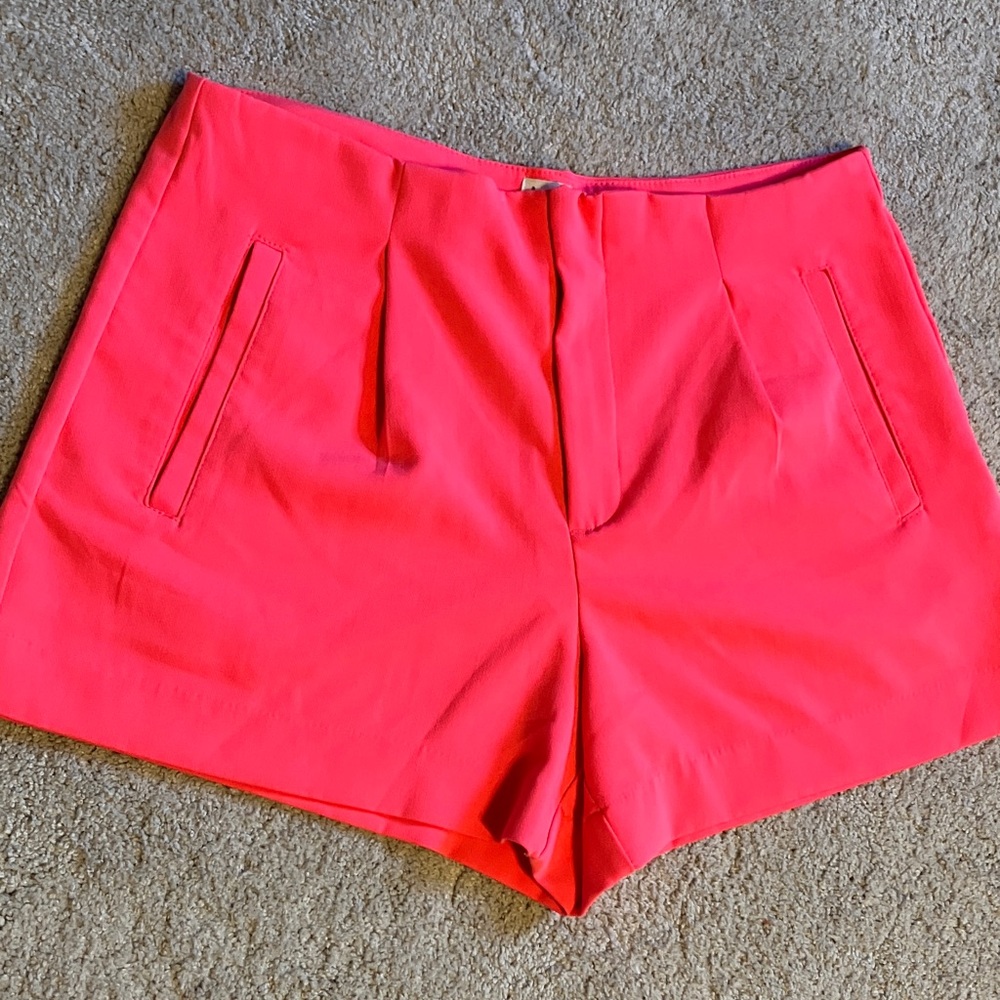 A New Day Stretch Hot Pink Shorts 14